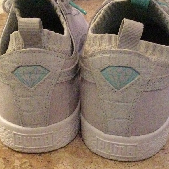 Gray  & mint green puma - Picture 5 of 7